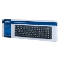 Клавиатура SVEN Standard 303 USB Black фото 2